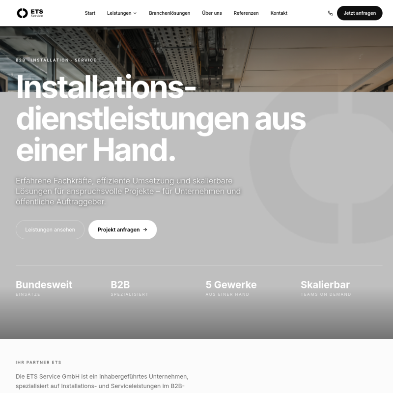 Vorschau Service ETS