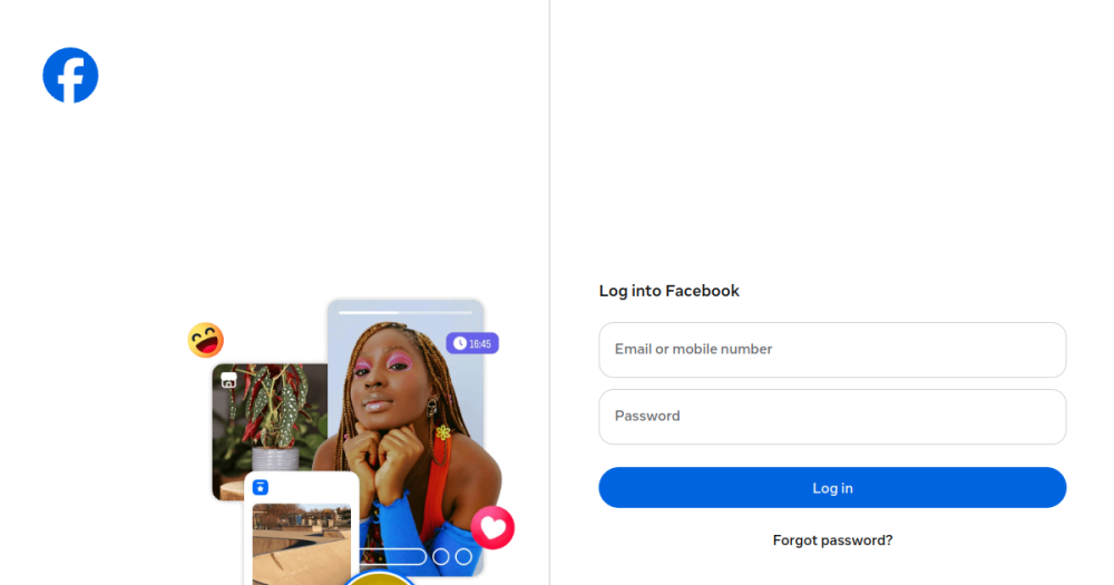 Facebook — website preview