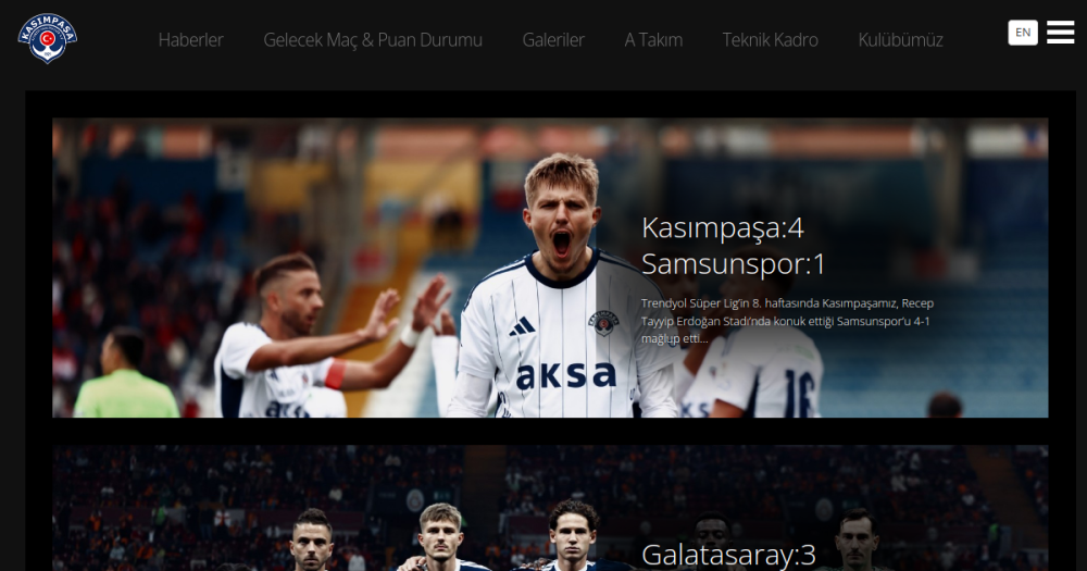 Kasımpaşa — web sitesi önizlemesi