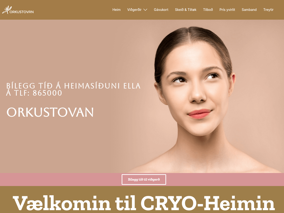 Orkustovan preview