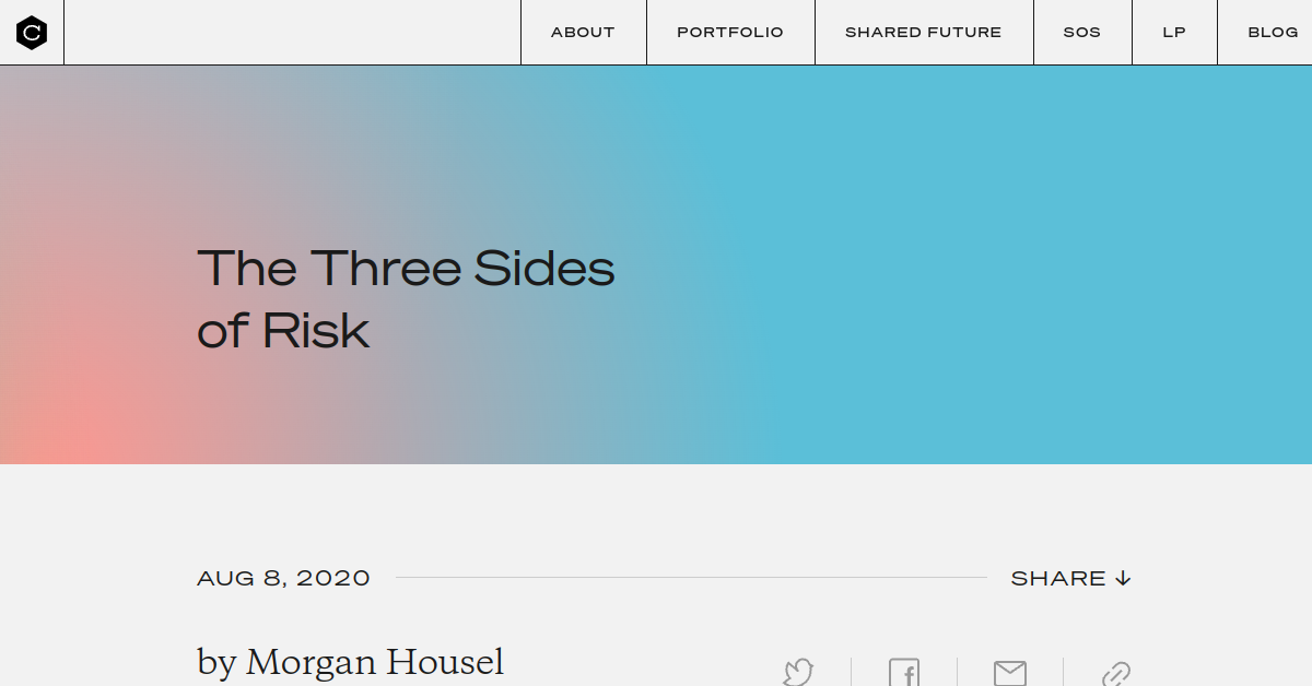 Thumbnail of The Three Sides of Risk