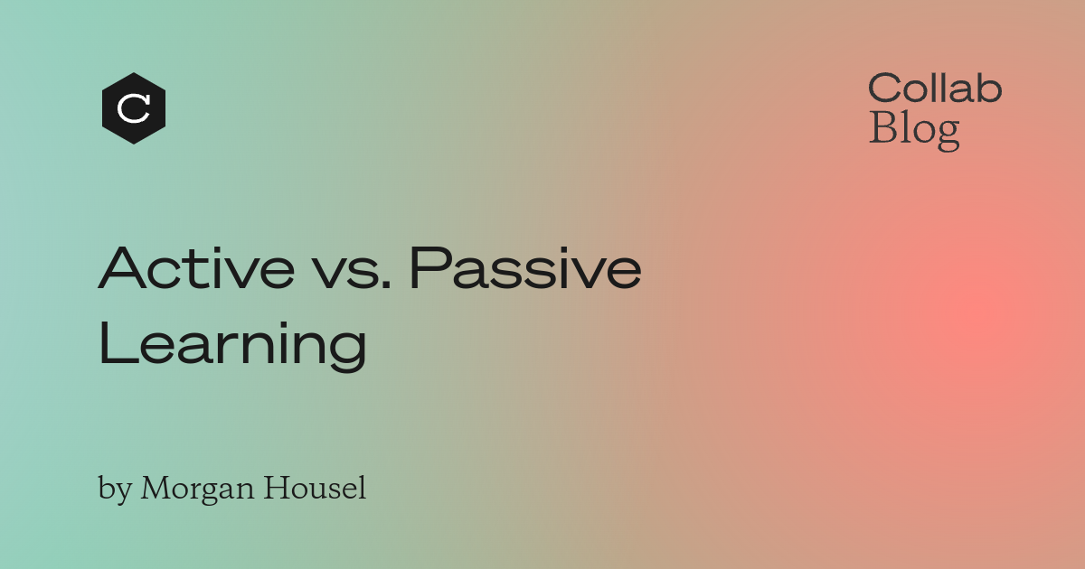 Active vs. Passive Learning