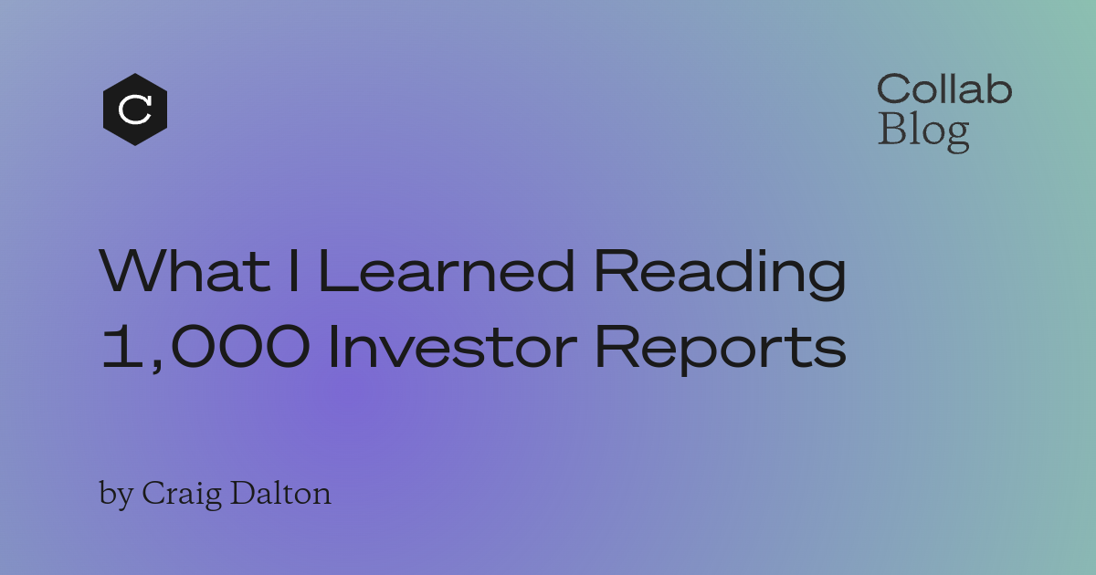 What I Learned Reading 1,000 Investor Reports thumbnail