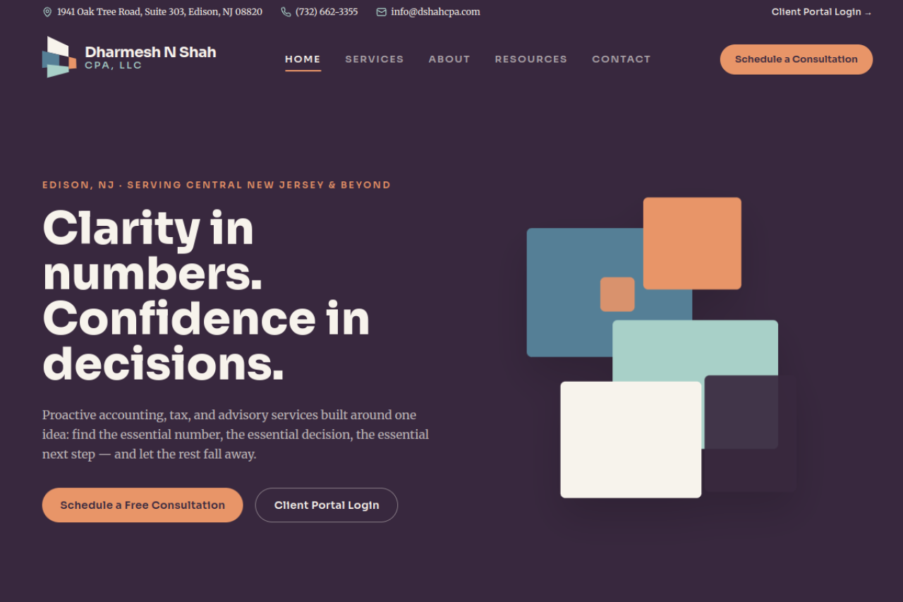 After website