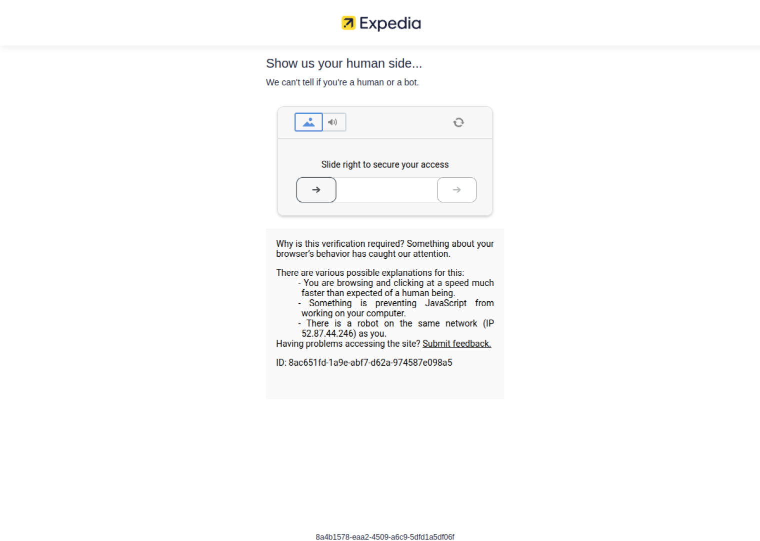 expedia.com web sitesi önizlemesi