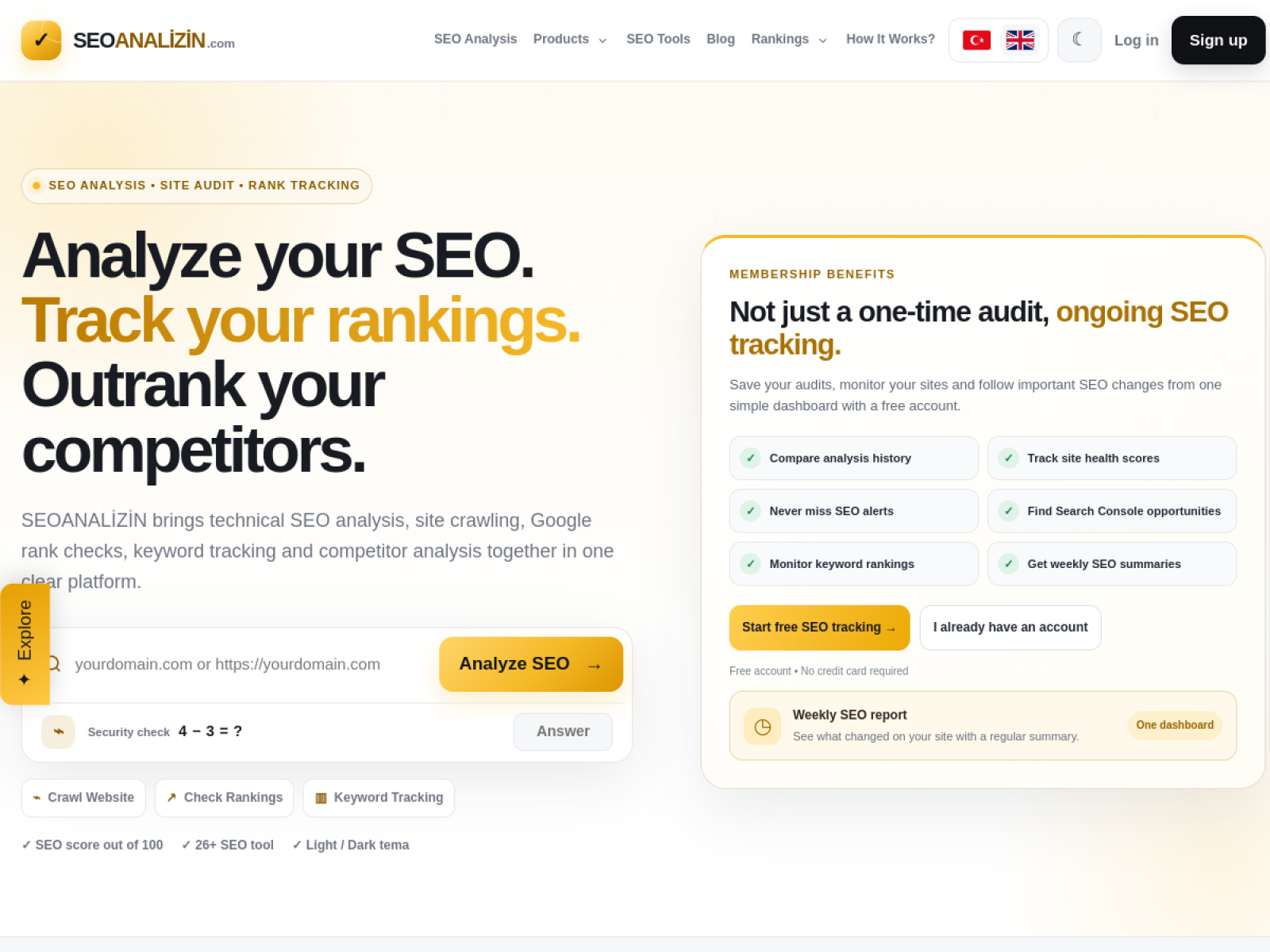 seoanalizin.com — web sitesi önizlemesi