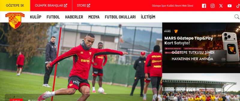 Göztepe — website preview