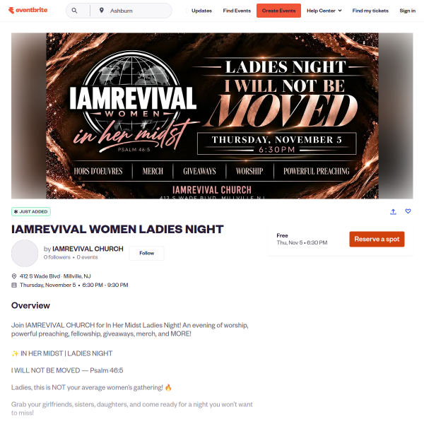 iamrevival women ladies night - Eventbrite