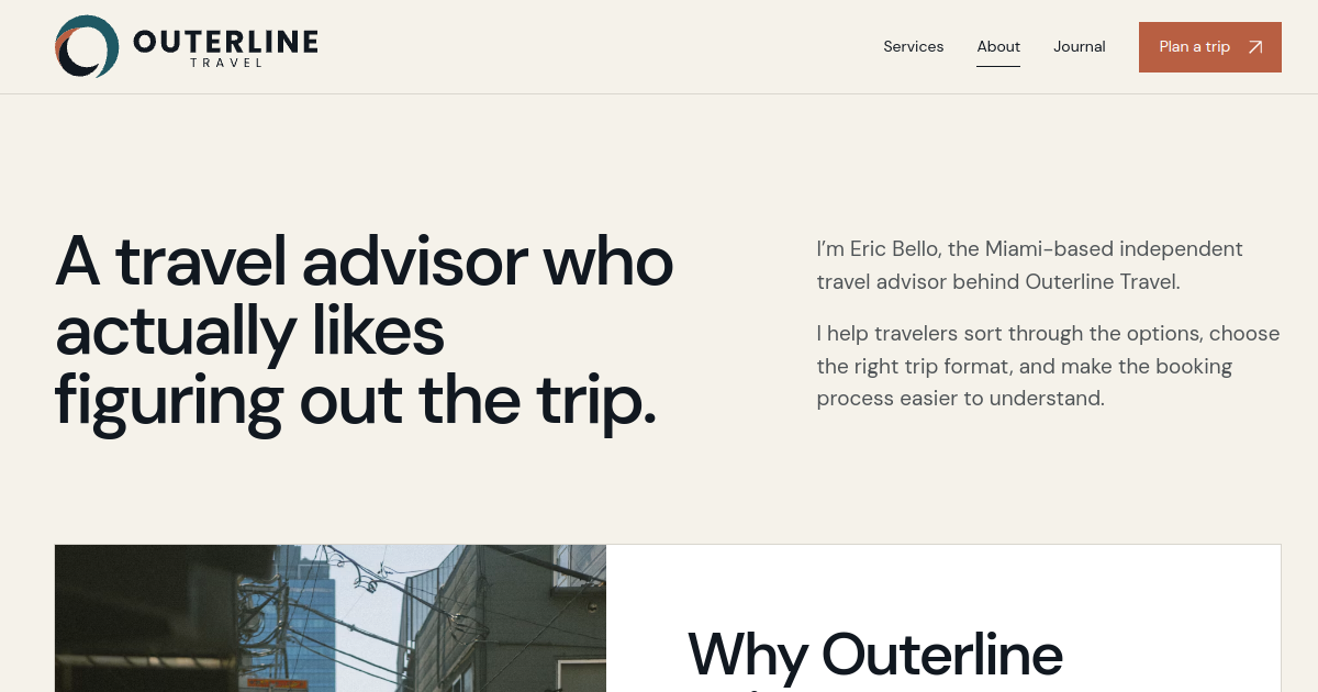 Outerline Travel trip styles