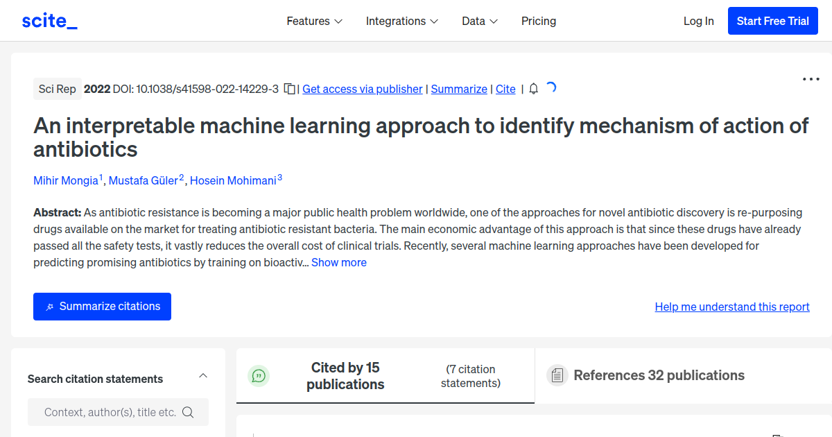 An interpretable machine learning approach to identify mechanism of ...