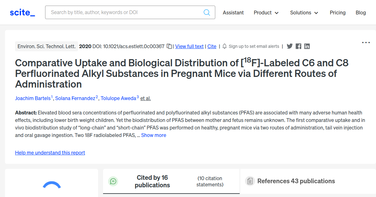 Comparative Uptake and Biological Distribution of [ 18 F]-Labeled C6 ...