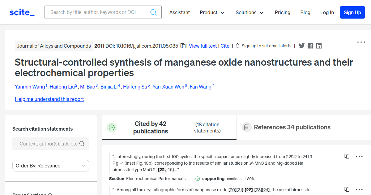 Structural-controlled synthesis of manganese oxide nanostructures and ...