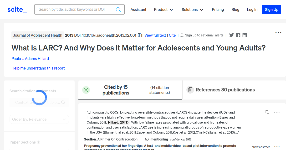 What Is LARC? And Why Does It Matter for Adolescents and Young Adults ...