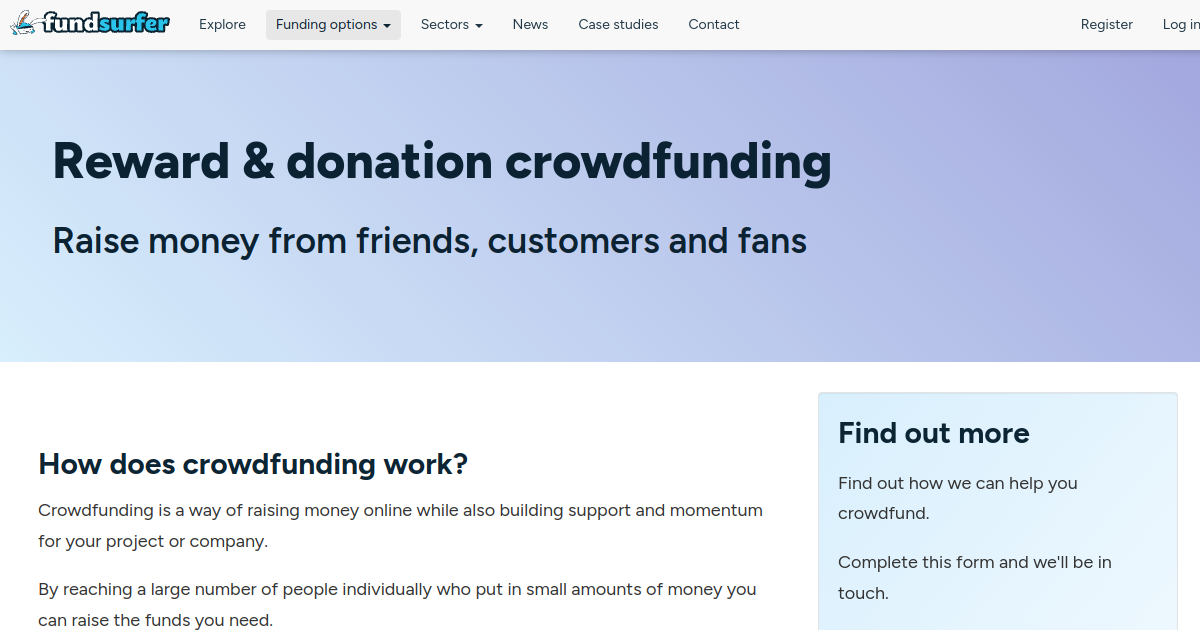 Bitcoin Cryptocurrency Fundraising Options Fundsurfer - 