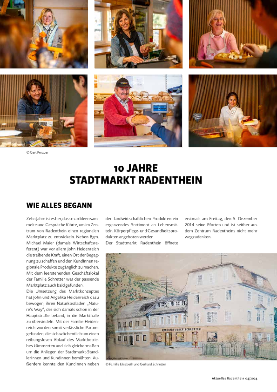 Vorschau des Artikels: 10 Jahre Stadtmarkt Radenthein – Wie alles begann