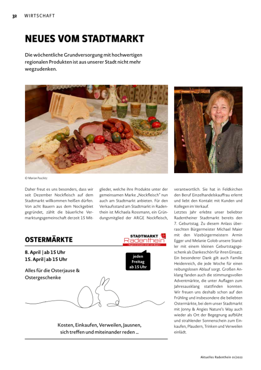 Vorschau des Artikels: Neues vom Stadtmarkt