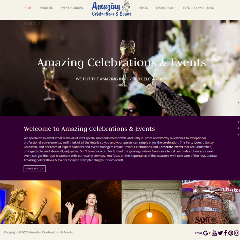 Amazing Celebrations & Events