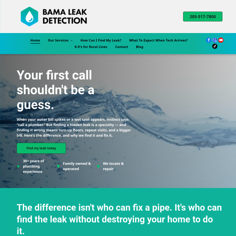 Bama Leak Detection LLC