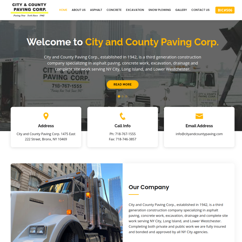 City & County Paving Corp