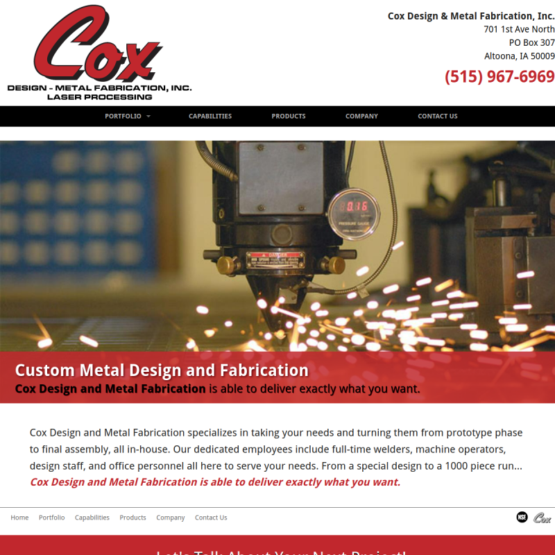 Cox Design & Metal Fabrication