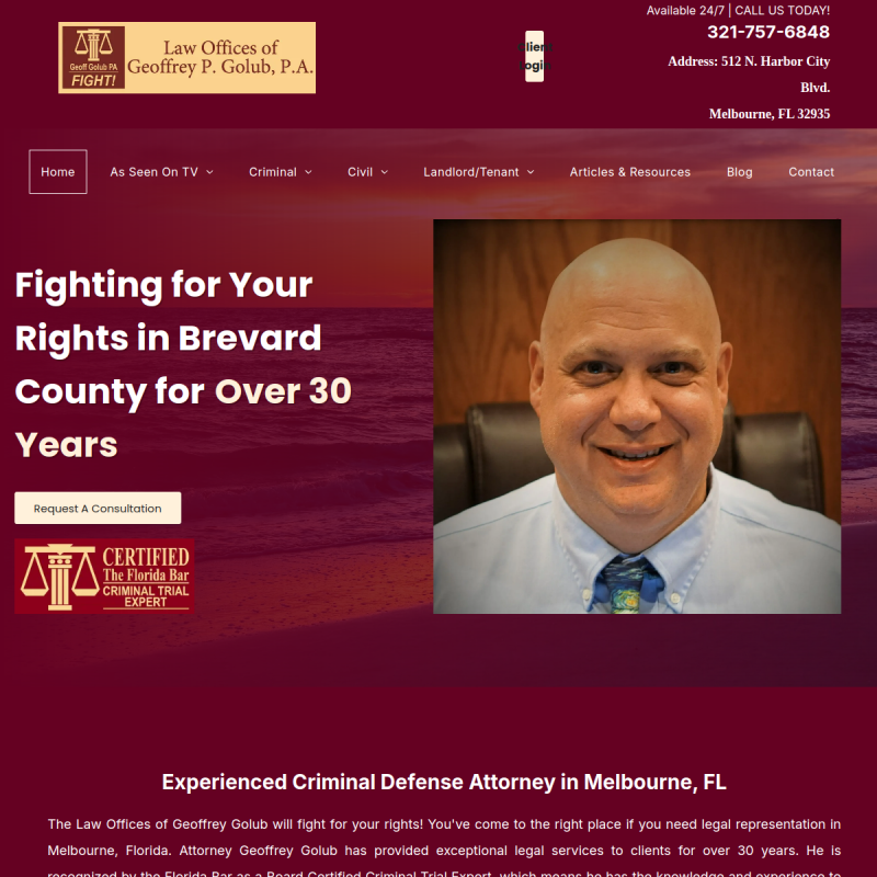 Geoffrey P. Golub P.A.