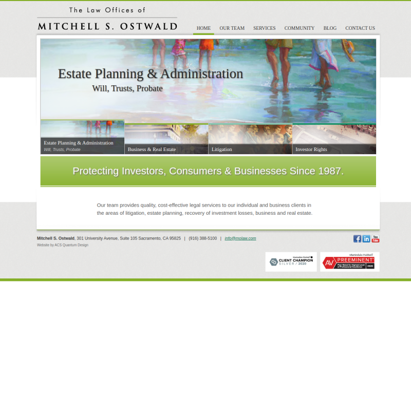 The Law offices of Mitchell S. Ostwald