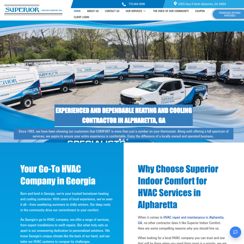 Superior Indoor Comfort, Inc.