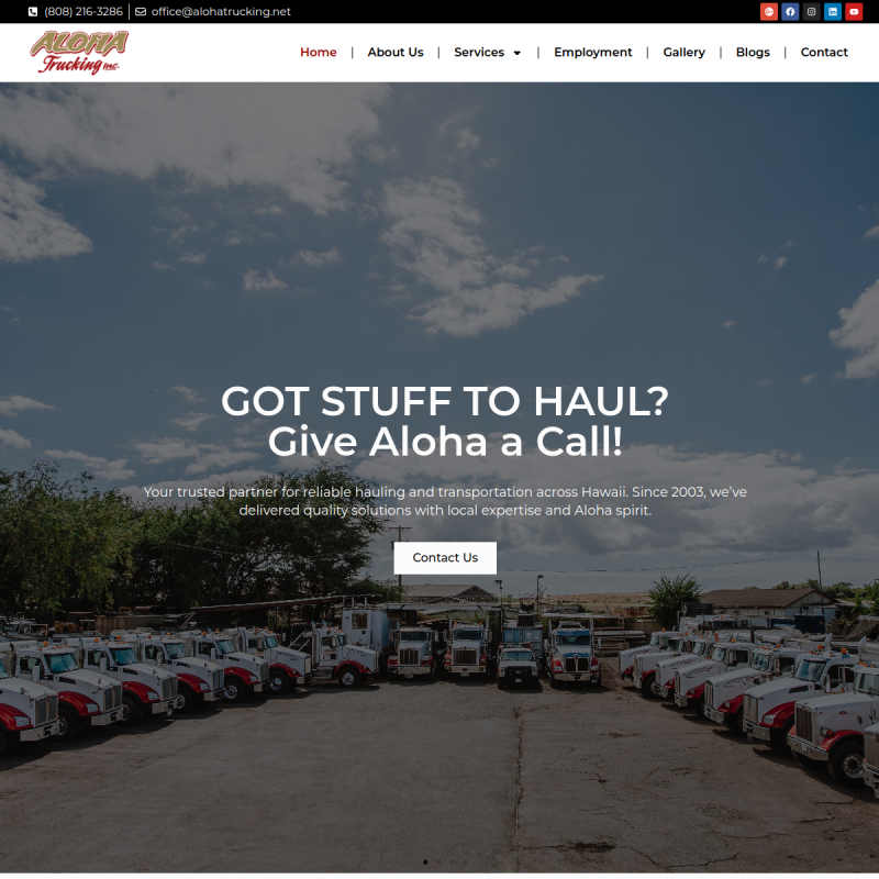 Aloha Trucking Inc