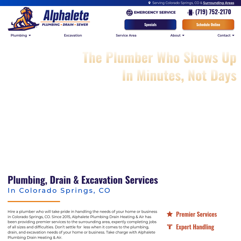 Alphalete Plumbing Drain Heating Air & Trenchless Pipelining