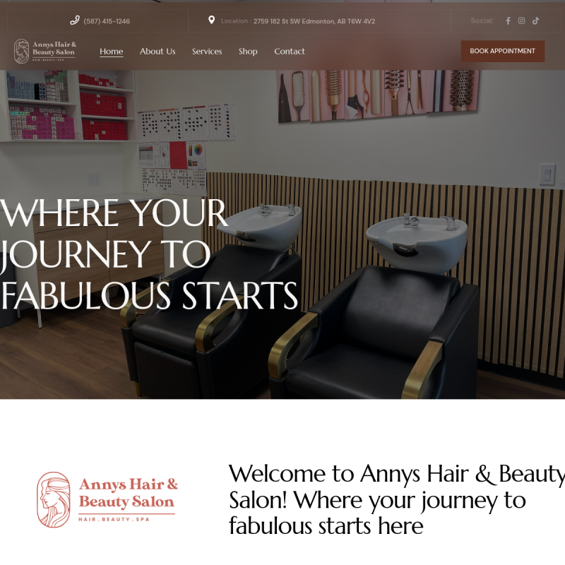 Annys Hair & Beauty Salon