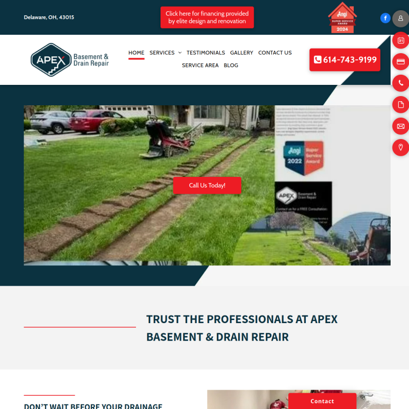 Apex Basement and Drain Repair