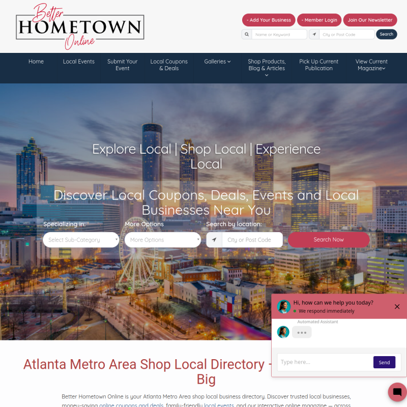 Better Hometown Business Directory