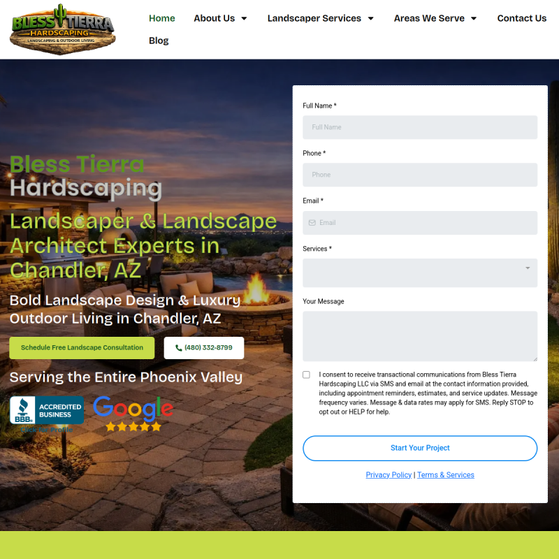 Bless Tierra Hardscaping LLC