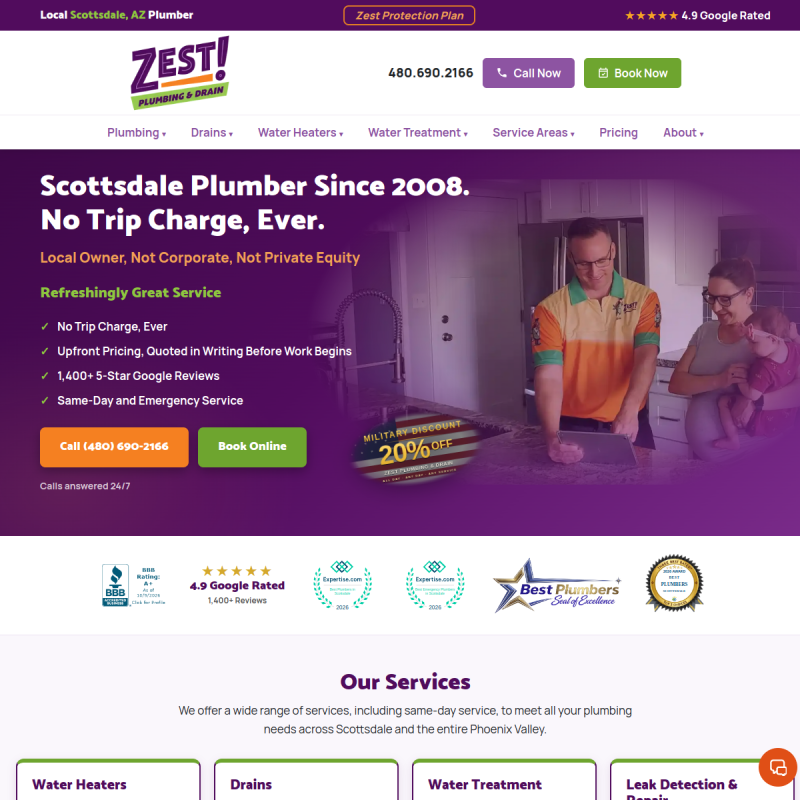 Zest Plumbing & Drain