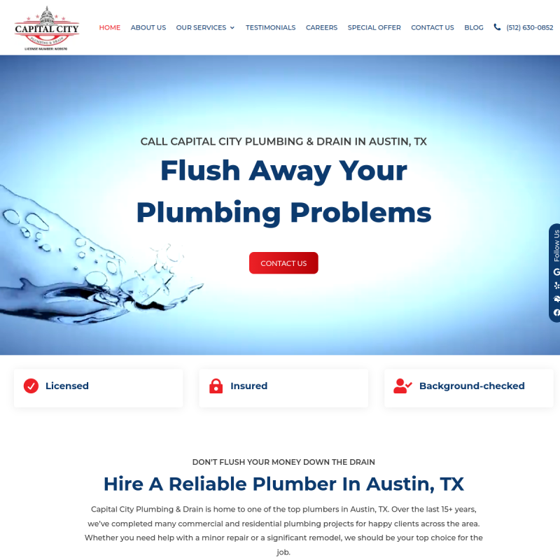 Capital City Plumbing & Drain