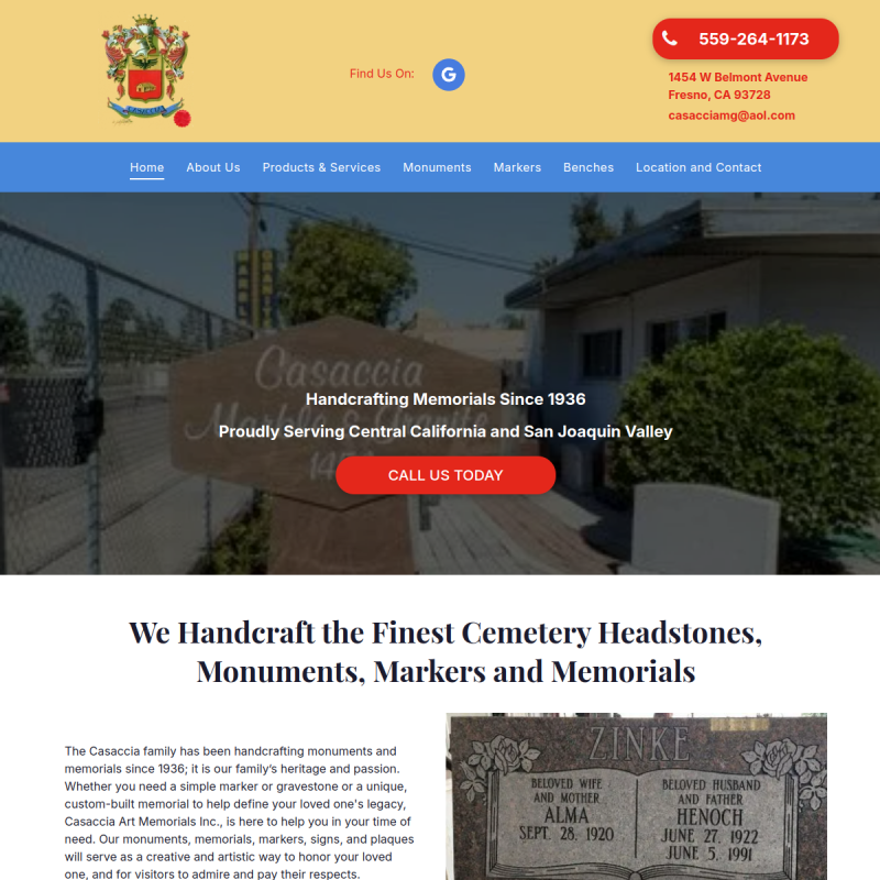 Casaccia Art Memorials