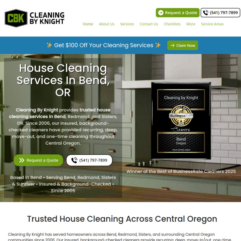 Cleaning by Knight