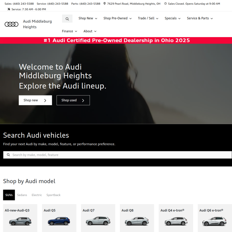 Audi Middleburg Heights