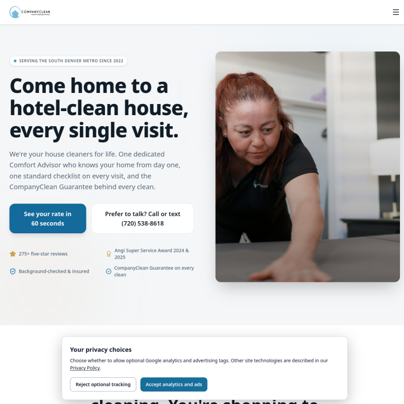 Home Cleaning Services Lone Tree CO