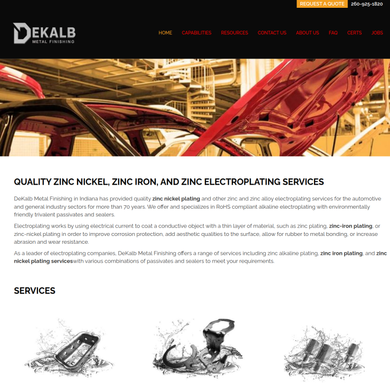 Zinc Plating Services