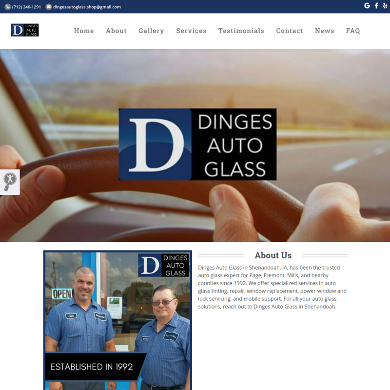 Dinges Auto Glass