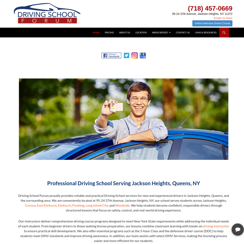 Driving School Forum