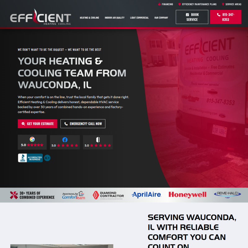 Efficient Heating & Cooling