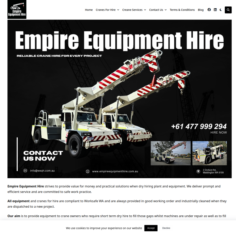 Empire Equipment Hire Pty Ltd