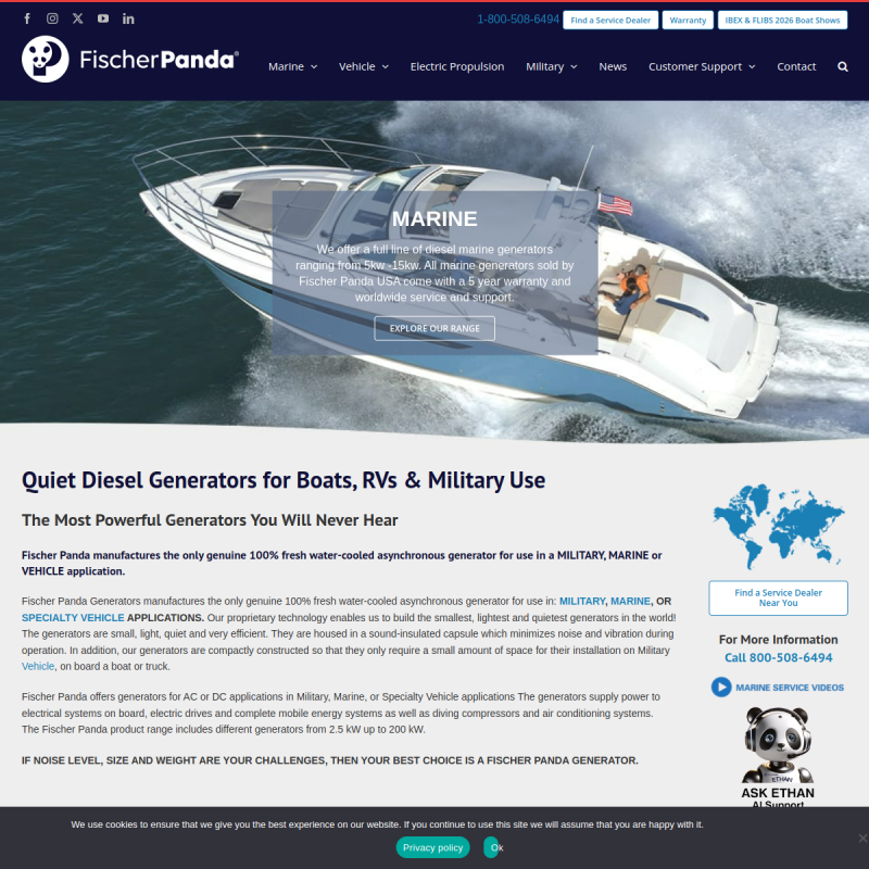 Fischer Panda Generators