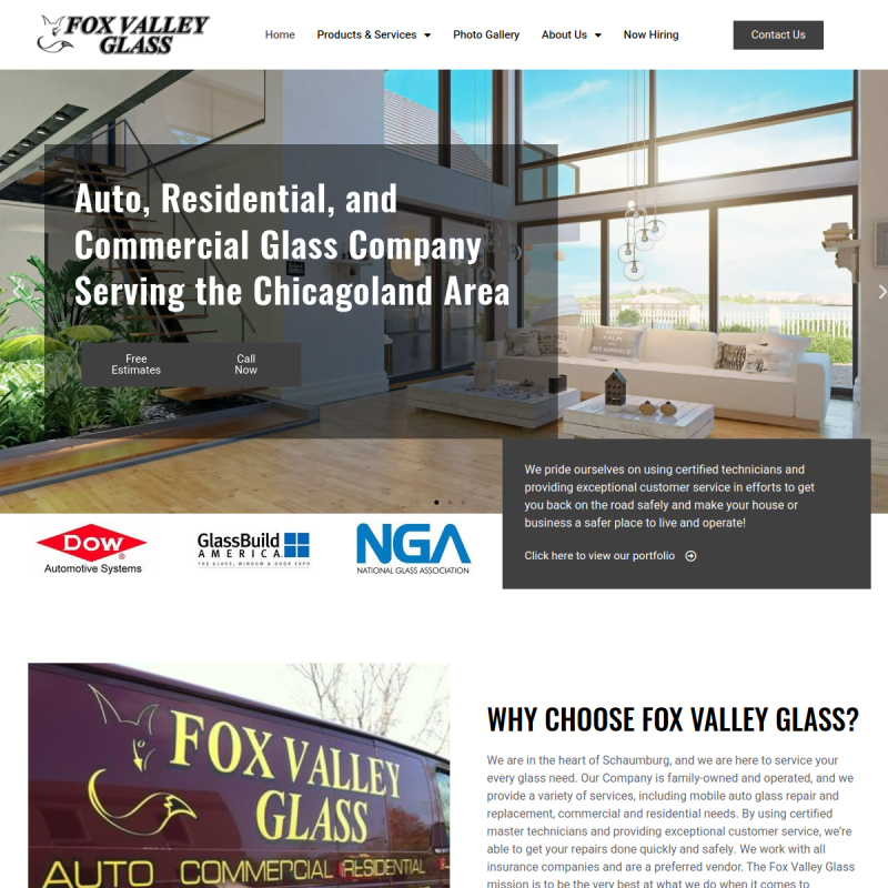 Fox Valley Glass Inc