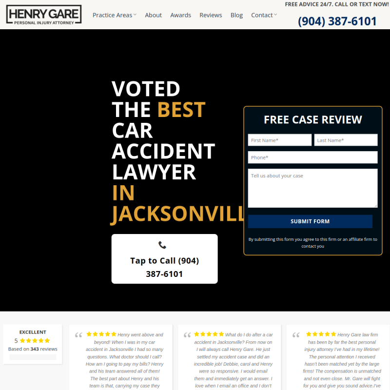 Henry Gare Personal Injury Attorney
