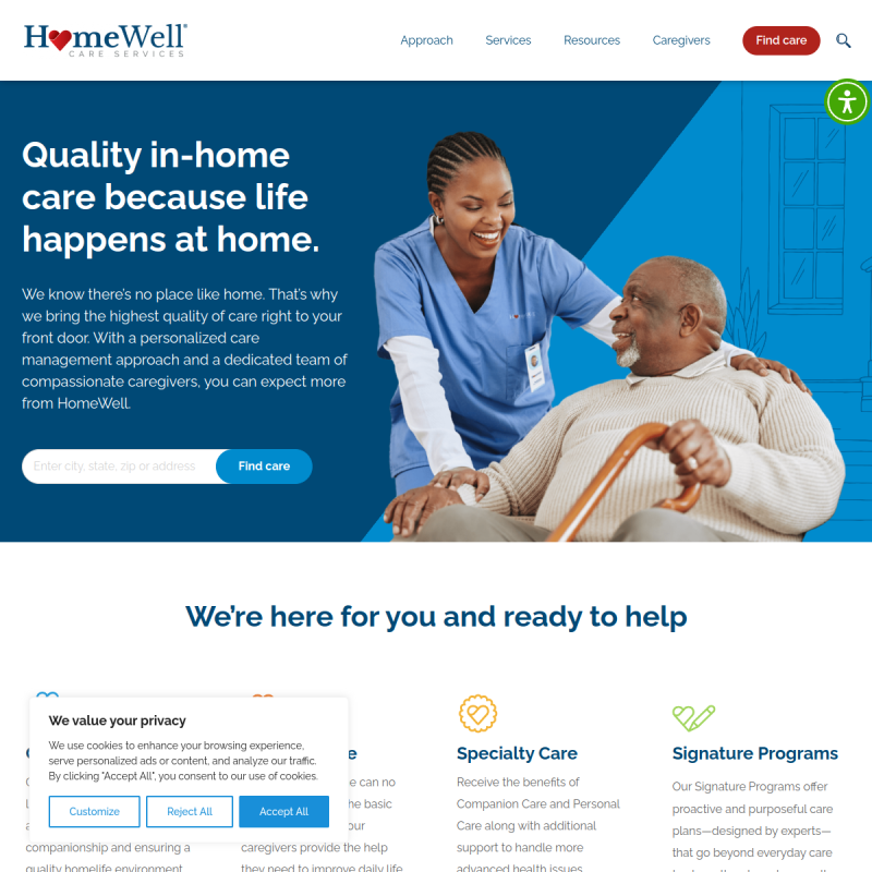 HomeWell Care Services