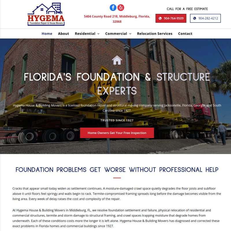 Hygema House & Building Movers