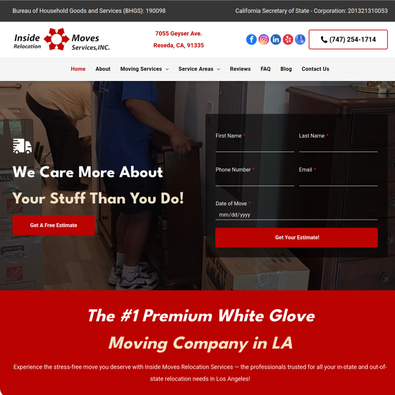 Inside Moves Relocation Services, Inc
